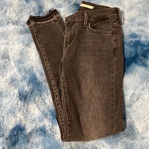 Levi Grey skinny jeans